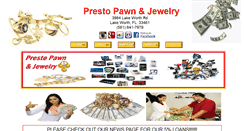 Desktop Screenshot of prestopawnandjewelry.com